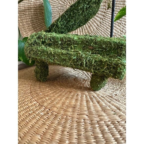 Faux Moss Mini Grand Piano Decor - Picture 2 of 10